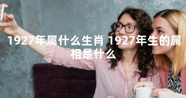 1927年属什么生肖 1927年生的属相是什么